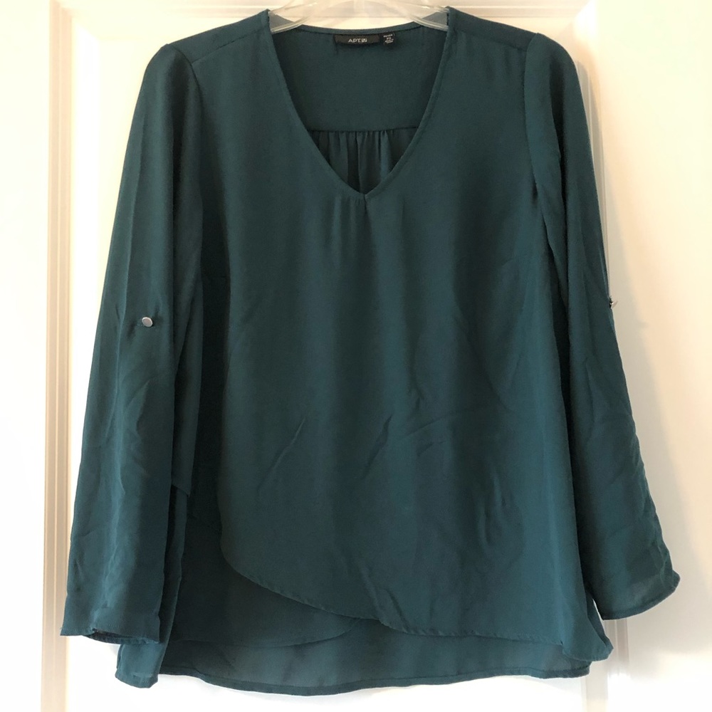 Dark Green Blouse
